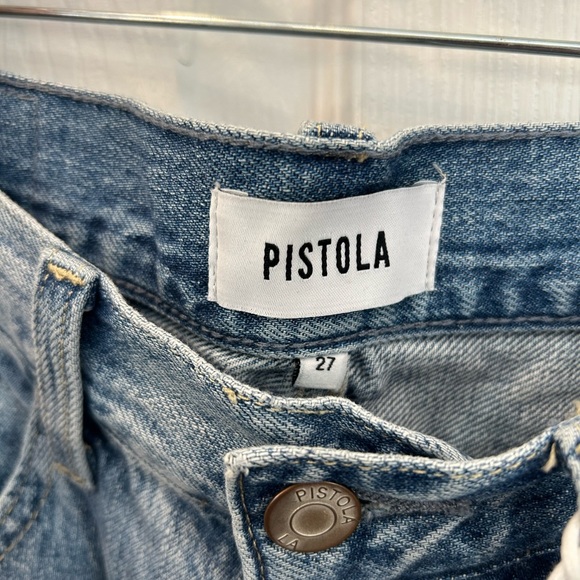 Pistola Cassie Super High Rise Straight Jeans NEW WITH TAGS Size 27 - Picture 4 of 5